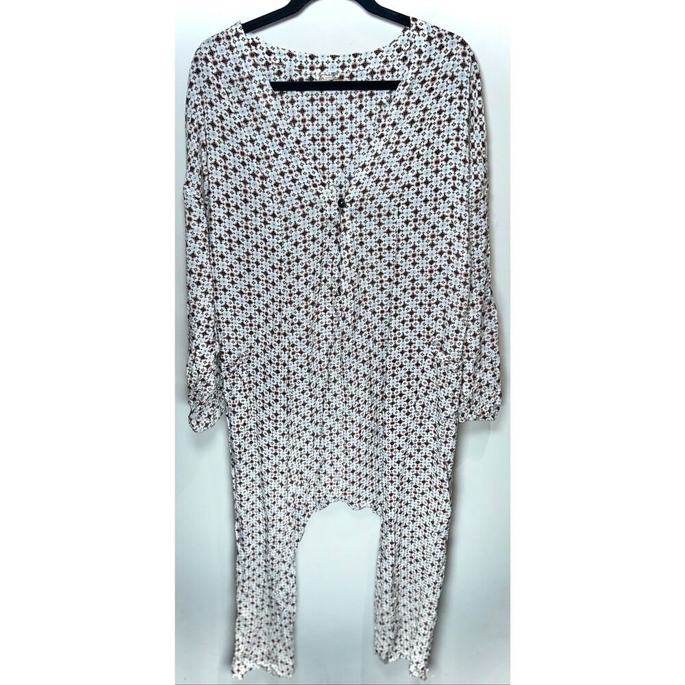 Intimately Free People pajama jumpsuit / onsie size Large